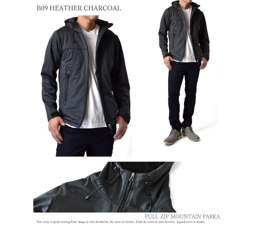 Стрейч горный холодный A5L 3L B09 вереск угольный [Aruge] Ветрозащитный, дышащий, тепловой, водонепроницаемый, парка, парка, защита, мужской / /