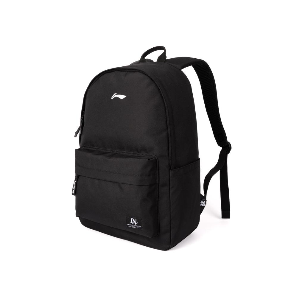 New LiNing Polyester Backpack Regular Unisex Black ABSU637-1