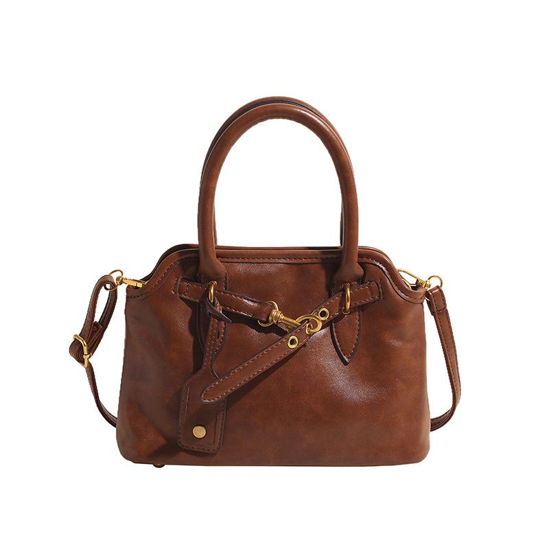 Ранняя осень ретро большая вместительная сумка-тоут женская высокого класса Sense универсальная сумка-мессенджер повседневный портфель для поездок на работу Tide