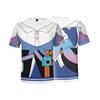 Anime Cosplay Costumes Kimono Short-sleeve T-shirts With Character Prints Capes Carnival Christmas And Halloween Costumes Tops