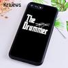 Чехол для телефона Krajews с музыкальным инструментом Drum для iPhone 14 5 6s 7 8 plus X XR XS 11 12 13 pro max Samsung S21 S22 ultra Plus