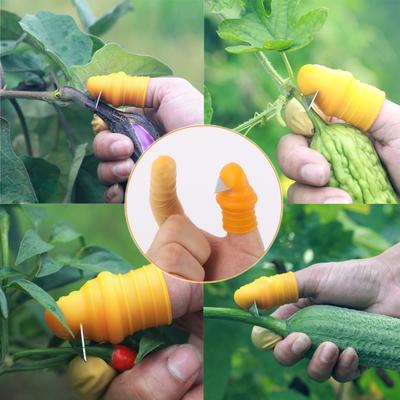 Насадка на палец с ножом, для сбора урожая