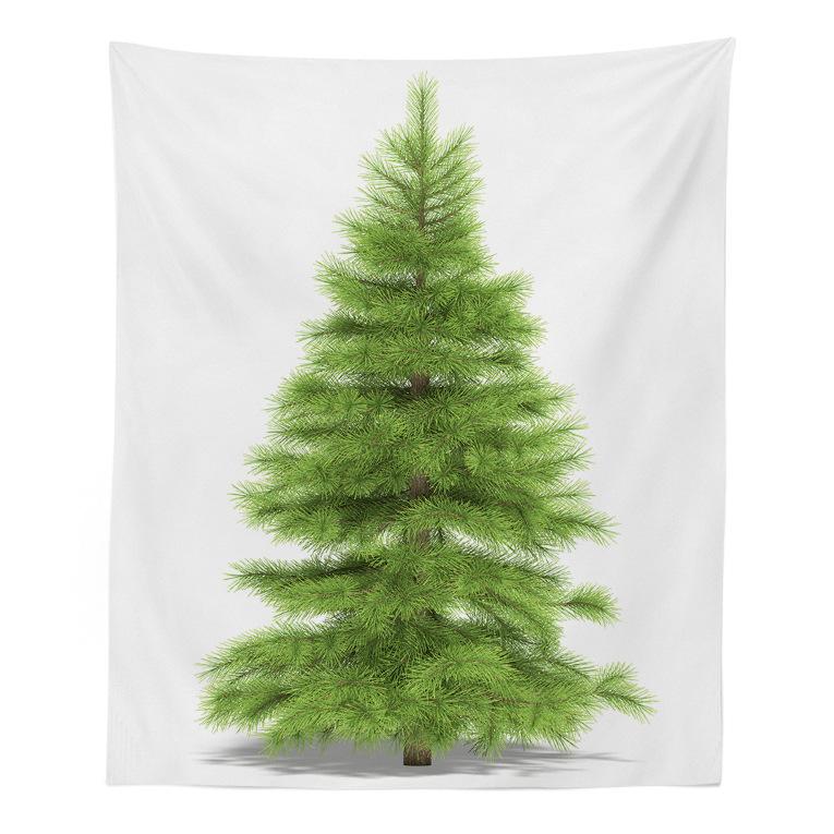 Cross-border Supply Christmas Tree Tapestry Decoration Batch Hanging Cloth Background Cloth Amazon