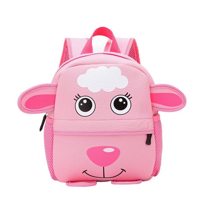 Soft Mini Schoolbag for Kindergarten Girls and Boys Cartoon Backpack Children School Bag Toys Bag