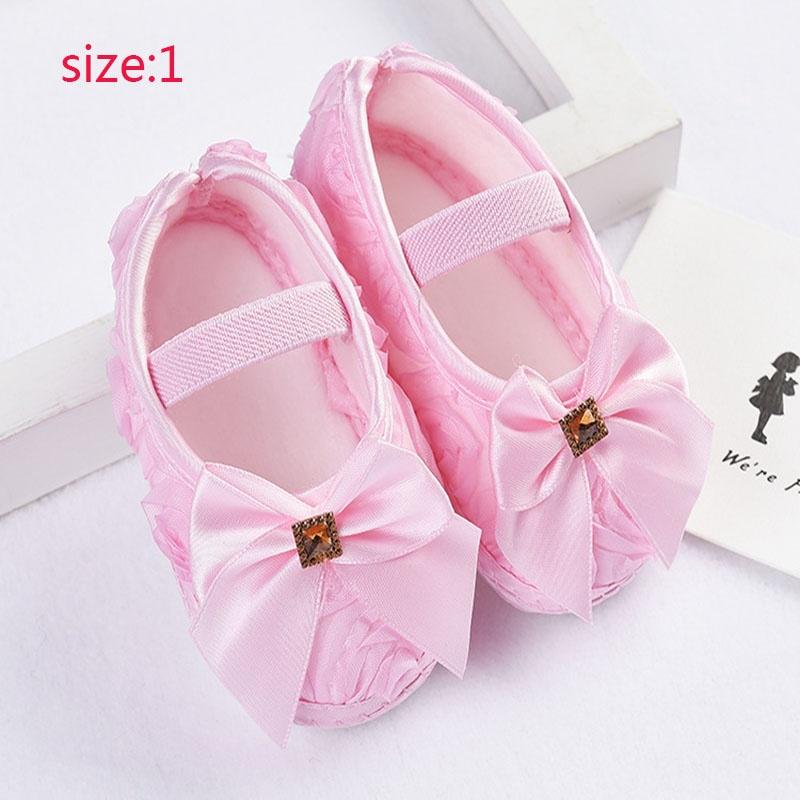 Обувь для новорожденных из шифона на резинке с цветочным узором для маленьких девочек