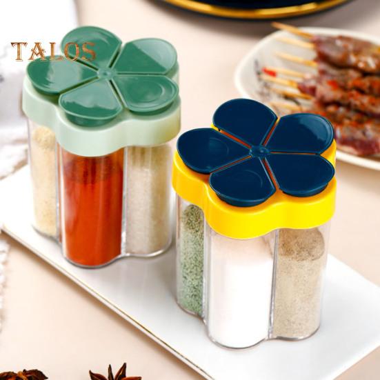 Прозрачная пылезащитная банка для приправ, практичная бутылка для соли, перца и сахара, банка для приправ, банка для специй, кухонные гаджеты