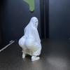 Статуя призрака, трясущая ягодицами, Электрический призрачный убийца с танцем ягодиц, 3D-печать, Кричит, когда нравится полнота, Пародийный подарок на Хэллоуин