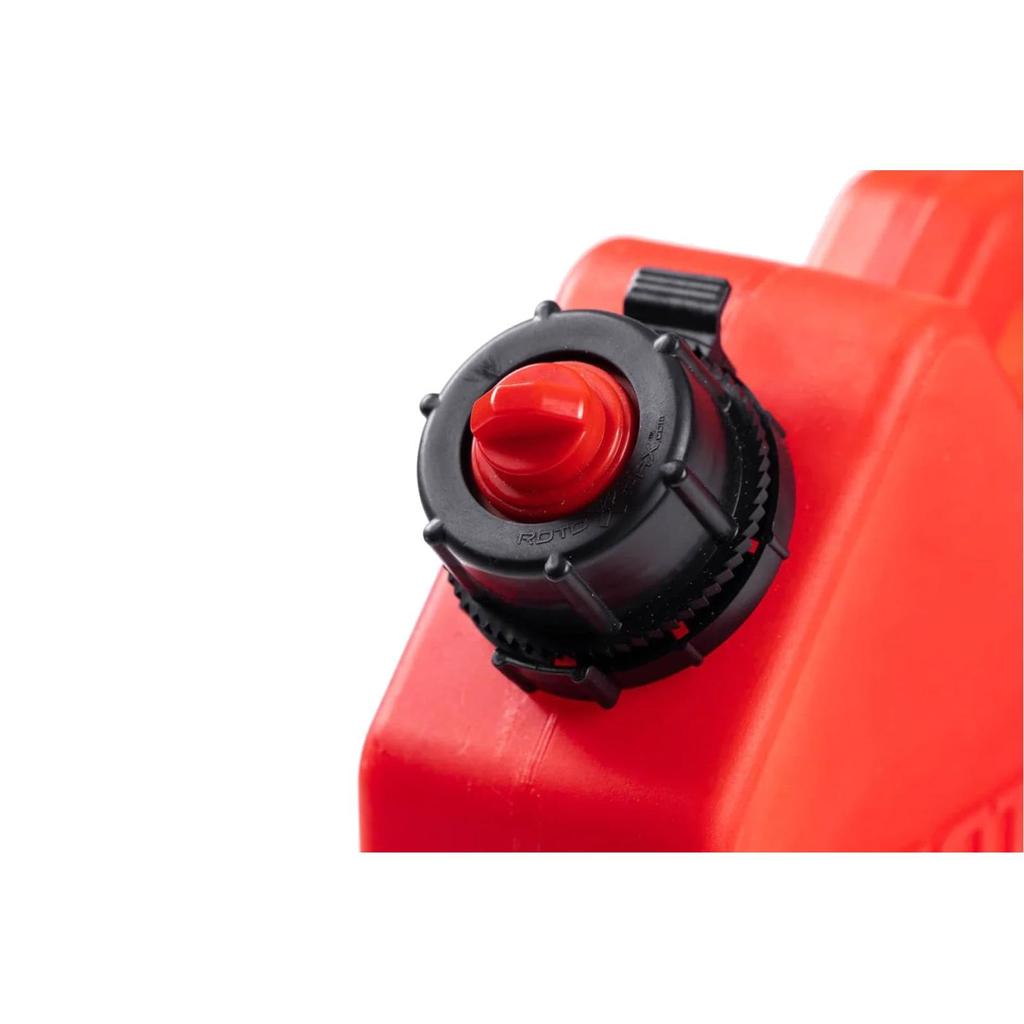Красная емкость Rotopax объемом 1 галлон с полиэтиленовой водой для кемпинга RX-1.75G-INTL 1.75 (6.624л) Форсунка, Бак, Кувшин,