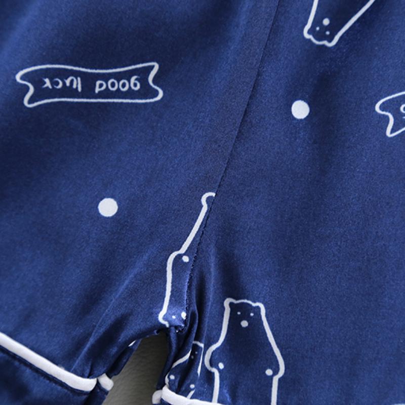 Детские пижамы, летняя футболка с короткими рукавами + шорты, повседневный комплект, детские пижамы, пижамы для мальчиков и девочек, детские пижамы, одежда для сна от 1 до 6 лет