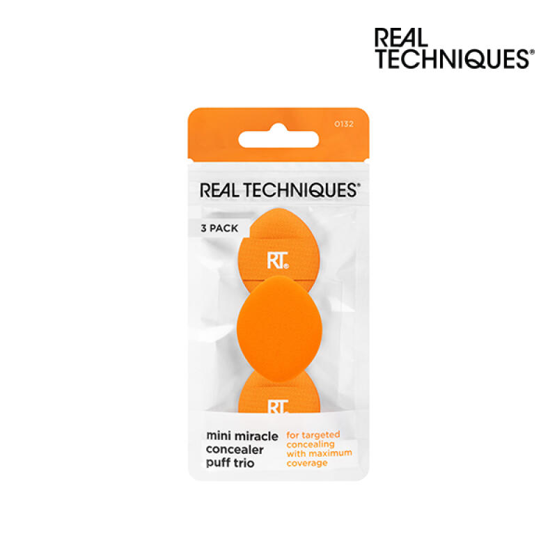 real techniques Мини чудо-спонжик-трио для консилера