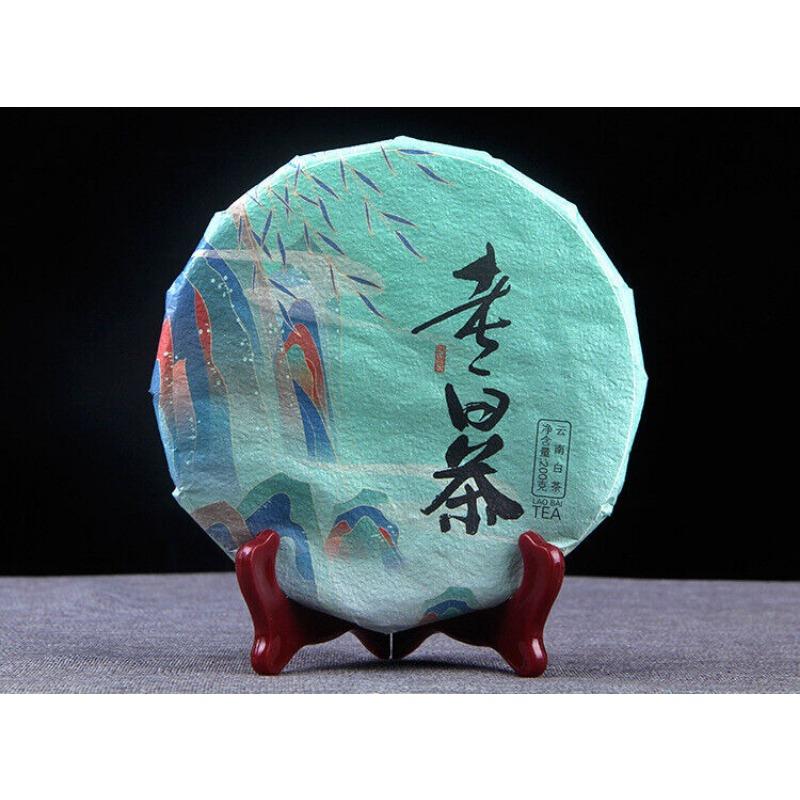 200 г Чай из древнего дерева Старый белый чай Юньнань Иу Цветочно-фруктовый чайный пирог