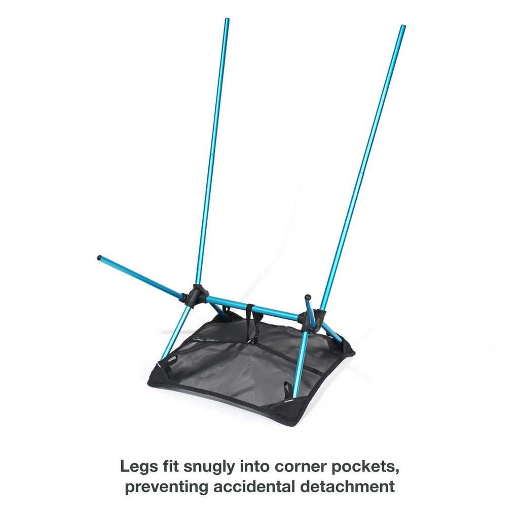 Helinox Home, Deco & Beach Ground Sheet, Chair Two, for Home, Black, 19759006001004