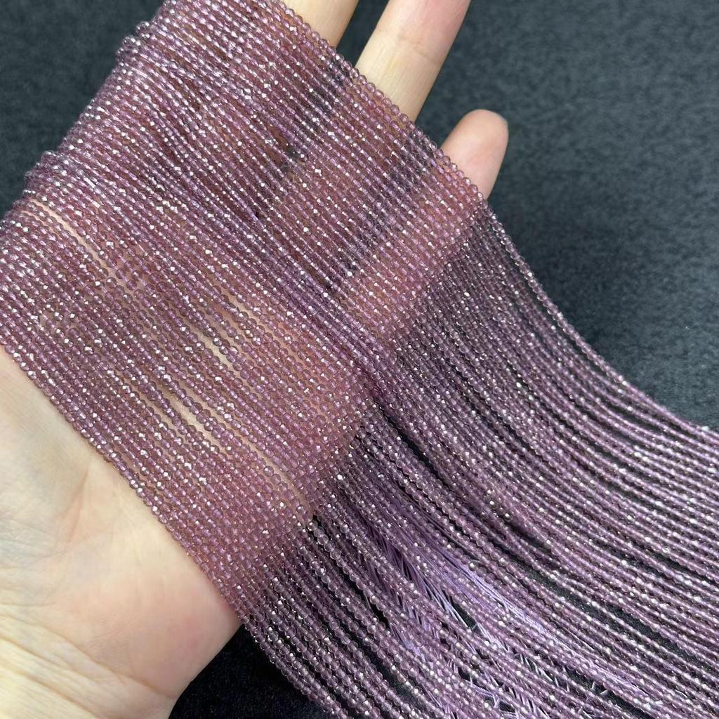 2 мм редкоземельный стеклянный кристалл граненые бусины кисточка ключица цепочка браслет ожерелье аксессуары