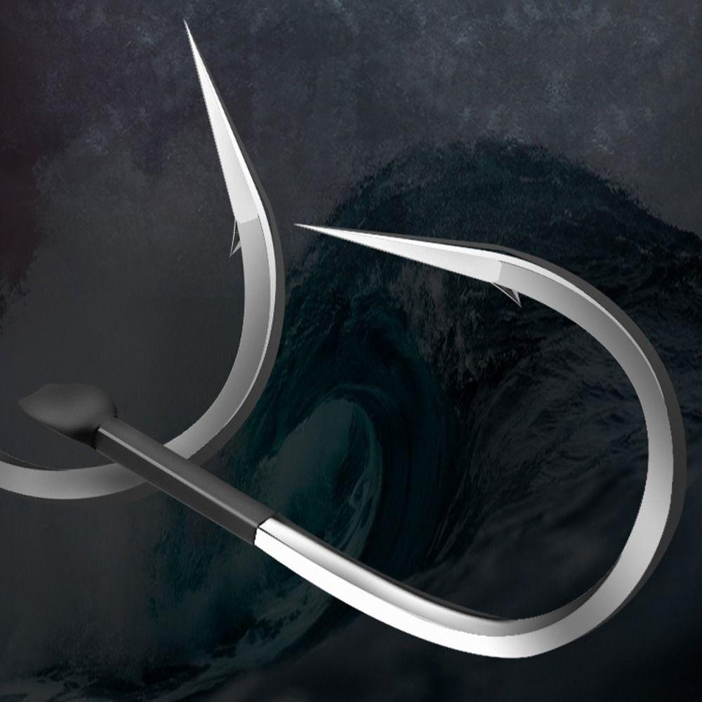Steel Lure Hooks Fishing Tackle Barbed Fishing Hooks Fishing Hooks Set Carp Hooks Big Fish Hooks