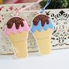Address Label Ice Cream Luggage Tag PVC Boarding Pass Tag Soft Airplane Suitcase Tag  Travel