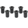 Musiclily Pro 4mm Steel Top Mount Guitar String Black of Bushings, (Set 6)