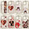 Милый чехол Monchhichis для нового телефона IPhone 17 16 16e 15 14 13 12 11 Mini Pro Max X XR XSMax 7 8 Air Plus Прозрачная задняя крышка