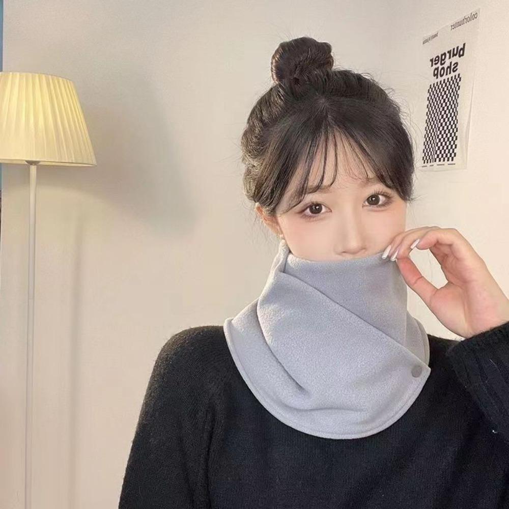 Windproof Thickened Warmth Autumn Neck Sleeve Soft and Skin Friendly Women' Scarves