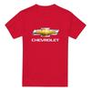 Chevrolet Unisex Adult Chevy Bowtie Stacked T-Shirt