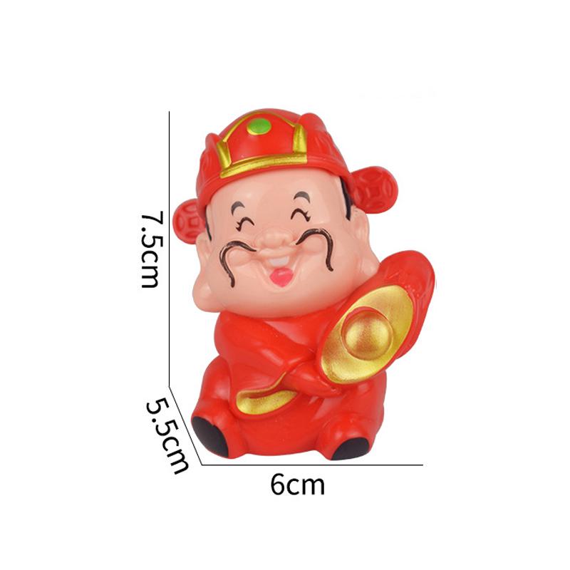 Топпер для торта на День Рождения Бога Долголетия Бабушки с веером из цветов сливы