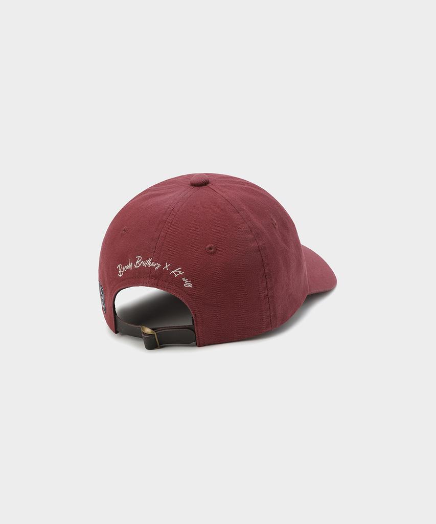 BROOKS BROTHERS [Bb X Kt Wiz] Бейсболка (Бургундия) (Bbacmog501)