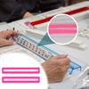 Mahjong Line Finder Translucent Ruler for Mahjong Cards Bright Mah Jong Rules Reader And Strategy Guide for Enthusiasts Beginners
