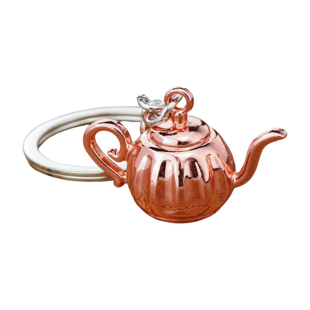 Кофейная культура Символический брелок-портафильтр Аксессуар для эспрессо-машины Подвеска для сумки Металлическая текстура Подходит для подарка