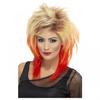 Womens/Ladies 80s Mullet Streaks Wig