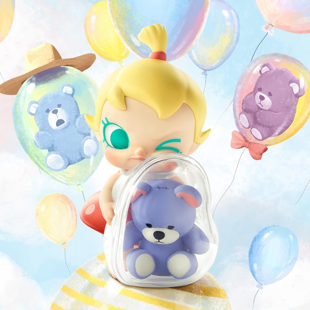 POP MART Baby Molly My Huggable Discovery Series Pop Mart Гашапон Фигурка Сюрприз Пластиковая Модель Премиальная Игрушка ПВХ Мягкий Винил Оригинальный Персонаж