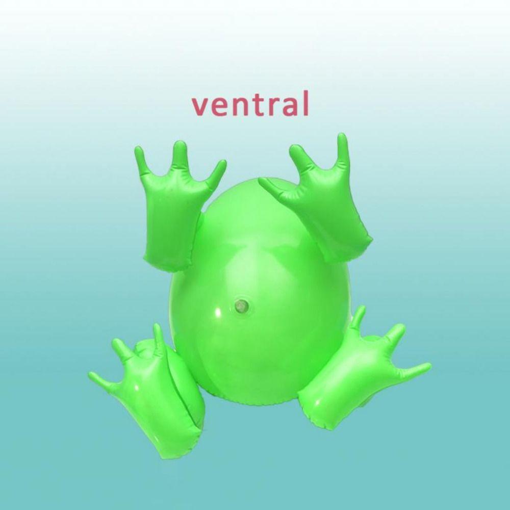 Фестиваль Декор для вечеринки Зеленая надувная игрушка-лягушка Светящаяся лягушка Надувная игрушка Надувная модель лягушки