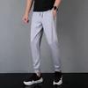 Men Thick Jogger Pants Fleece Lined Casual Sports Trousers Warm Loose Sweatpants with Zippered Pockets for Winter Daily Outings Street