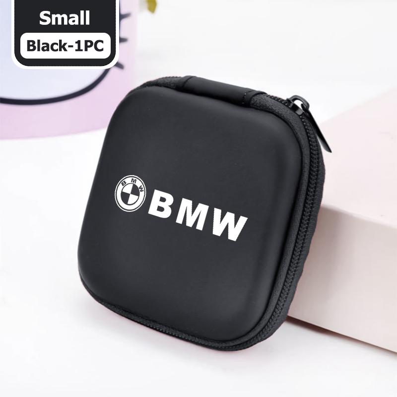 CUP1 Car Portable EVA Bluetooth Earphone Cable Case Storage Bag For BMW M 1 3 4 5 6 7 Series M3 M6 F01 F02E34 E36 E70 F10 X6 X1 LL3