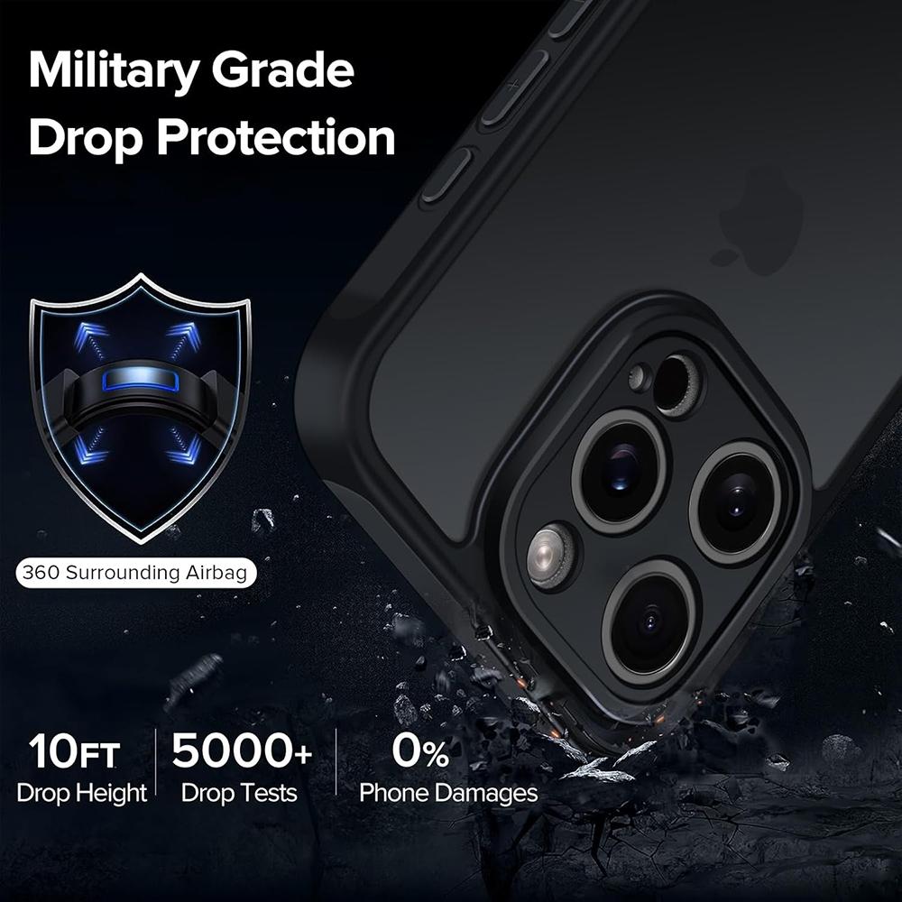 Прочный гибридный чехол военного класса с защитой от ударов для Xiaomi Redmi Note 14 Pro Plus Pro+ 4G 5G, прозрачная матовая твердая крышка-оболочка