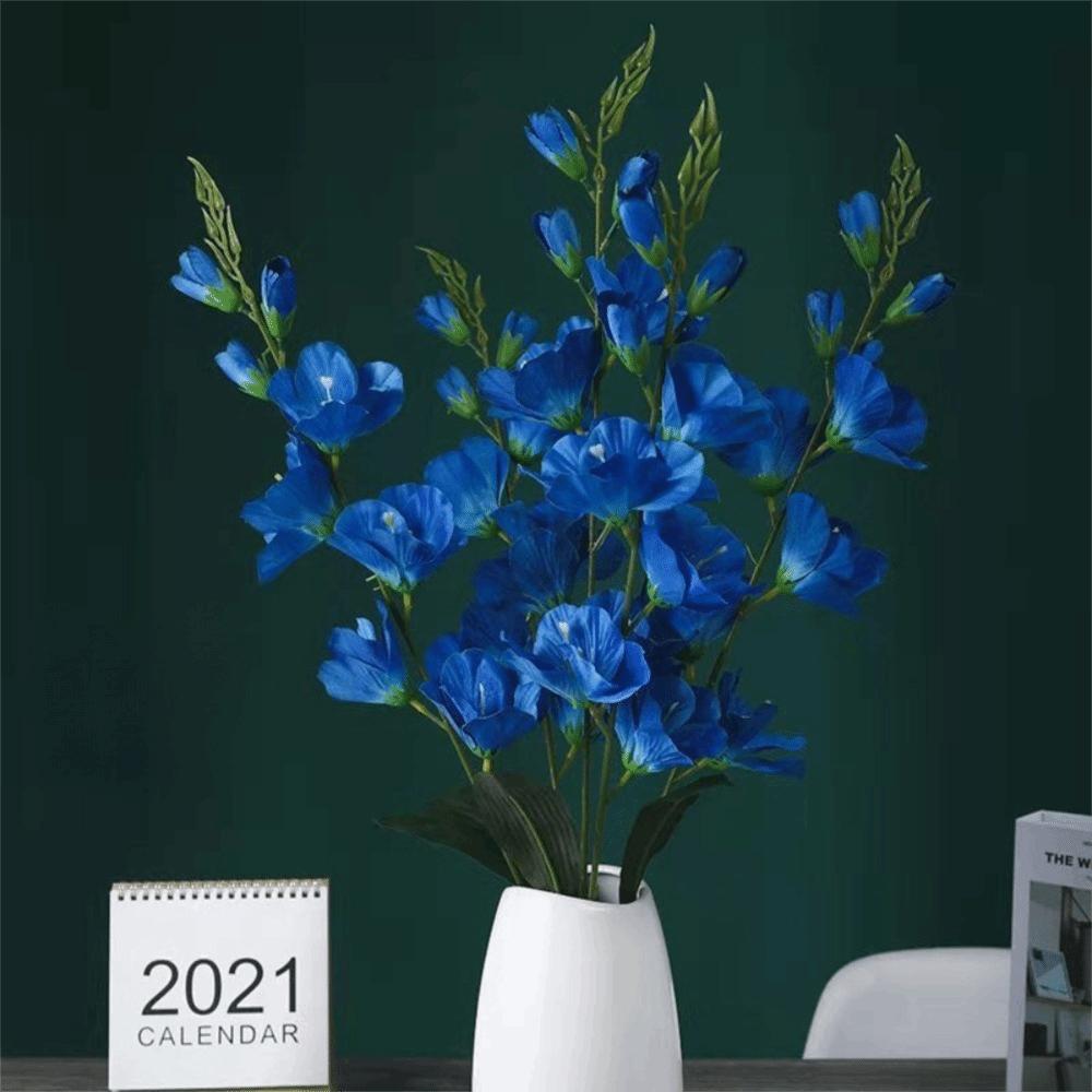70cm Artificial Gladiolus Lifelike Fake Floral Decoration Artificial Flower Vase Arrangements