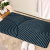 Bathroom Floor Mat Quick Water-Absorbent Quick-Drying Anti-slip Bath Mat High Density Multipurpose