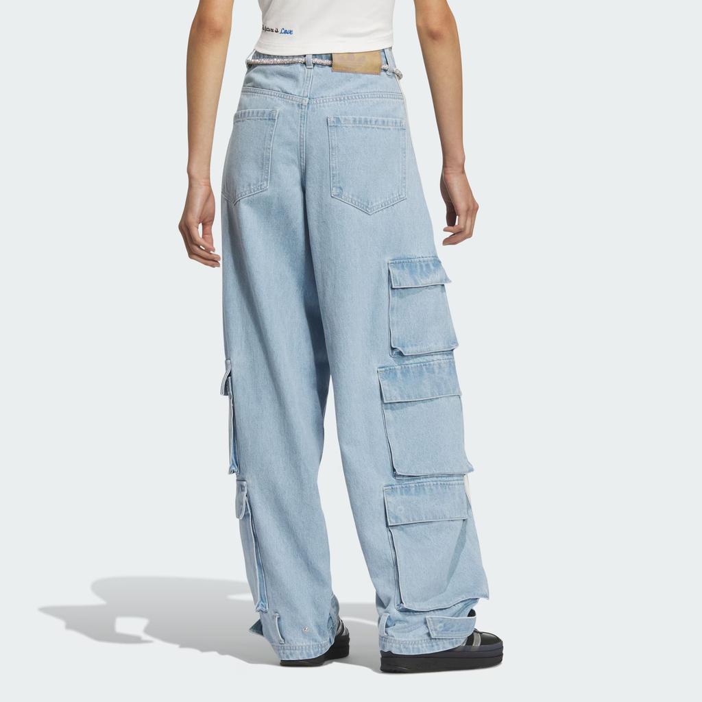 adidas Джинсы ADILLENIUM DENIM Женские Ярко-синие JY4515