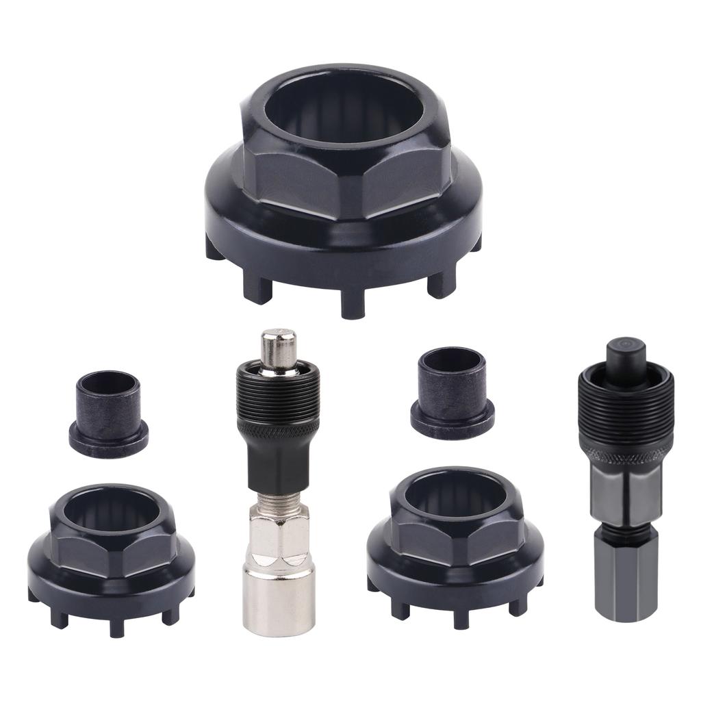 Велосипеды 8-зубчатые картриджи Инструмент для фиксации каретки и цепной звезды Инструмент для фиксации каретки из углеродистой стали для горных велосипедов