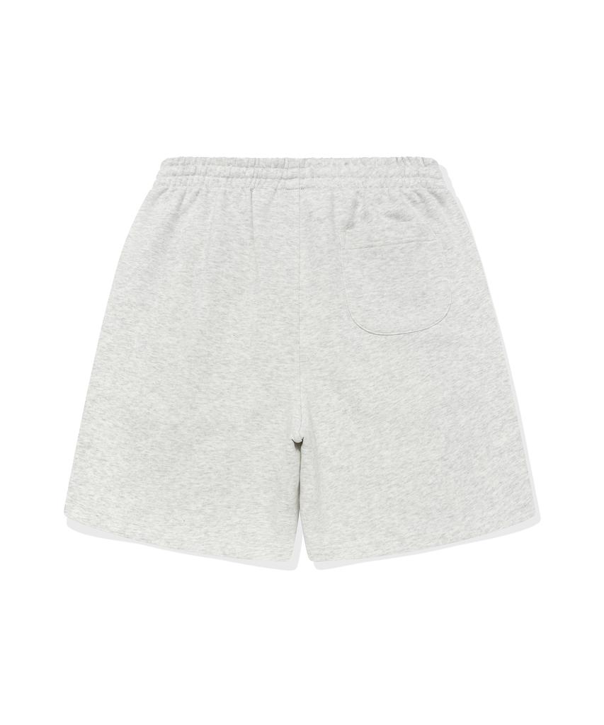 WACKY WILLY Basic Sweat Shorts Light Gray
