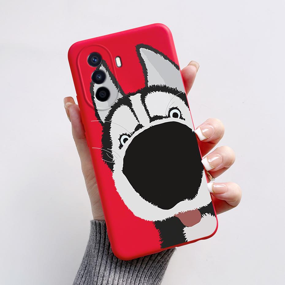 For Huawei NOVA Y70 Case Silicon Back Cover Cute Rabbit panda Phone Case For Huawei NOVA Y70 NOVAY70 NovaY 70 6.75" Bumper Coque