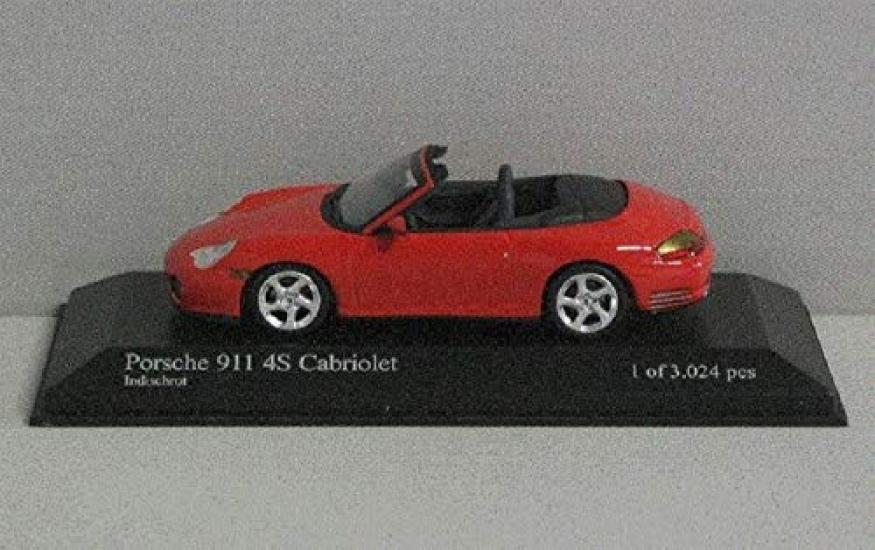 scale Minichamps Porsche 911 Cabriolet 2001 1/43