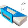 Multifunctional Woodworking Square Aluminum Zinc Zinc Alloy Marking Gauge Angle Ruler  Woodworking