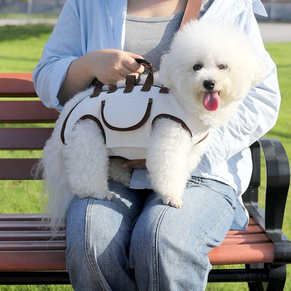 Soft Dog Carrier Backpack Adjustable Pet Strap Artifact Pet Supplies Pet Travel Backpack Hiking