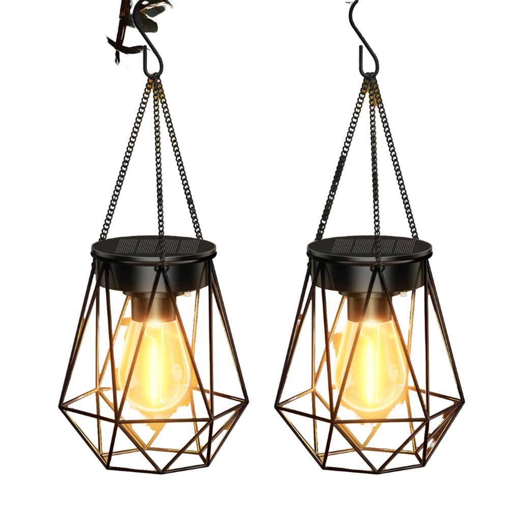 Solar Wall Light LED Outdoor ON-OFF Waterproof IP65 Iron Eco-Friendly Garden Patio Pathway Camping Decor Warm White 2-Year
