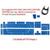 Suitable for Logitech G913 Mechanical Keyboard DIY Keycaps G913TKL G915 G813 G815 Translucent Keycaps