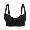 Sexy Bra for Women In Plus Size with Steel Rims Adjustable Shoulder Straps Lace Front Buckle Bra