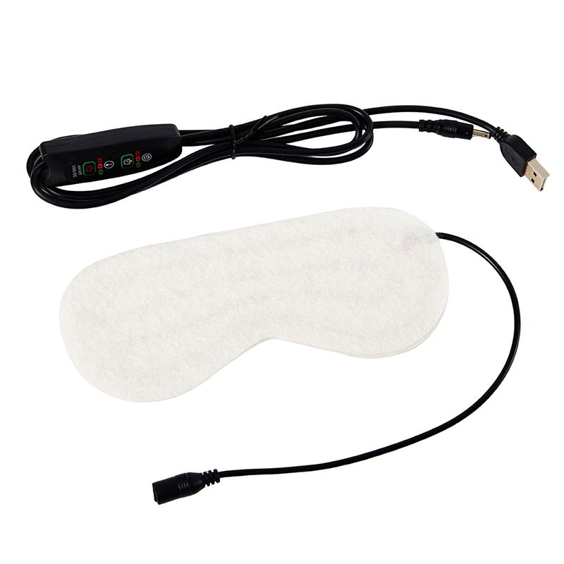 Usb Подогреваемая маска для глаз Компресс для глаз Грелка Маска для сна для снятия усталости