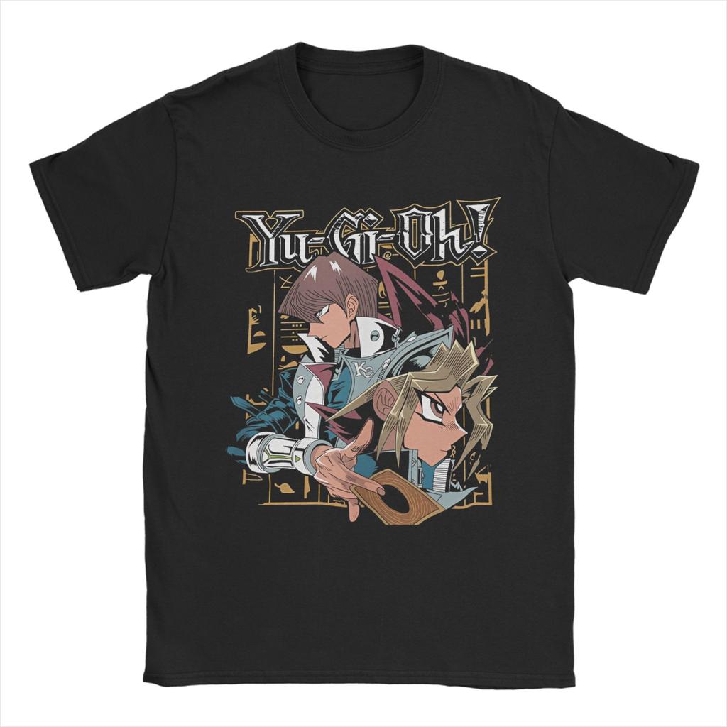 Печатная футболка Yu-Gi-Oh Yami Yugi для мужчин и женщин 100% хлопок Футболка с коротким рукавом Одежда