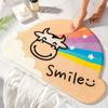 1PC Super Absorbent Bathroom Mats Non-Slip Rainbow Bath Mat Kids Room Doormat Kitchen Floor Rugs