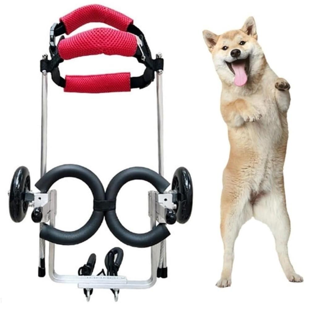 Recovery Aid Pet Mobility Aid 2 Wheels Pet Wheelchair Pet Scooter Dog Wheelchair Disabled Pet
