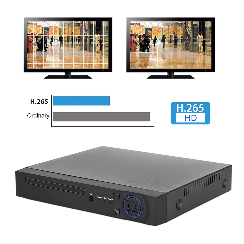 5MP HD 9CH H.265 NVR Net Harddisk Digital Network Video Recorder for ONVIF